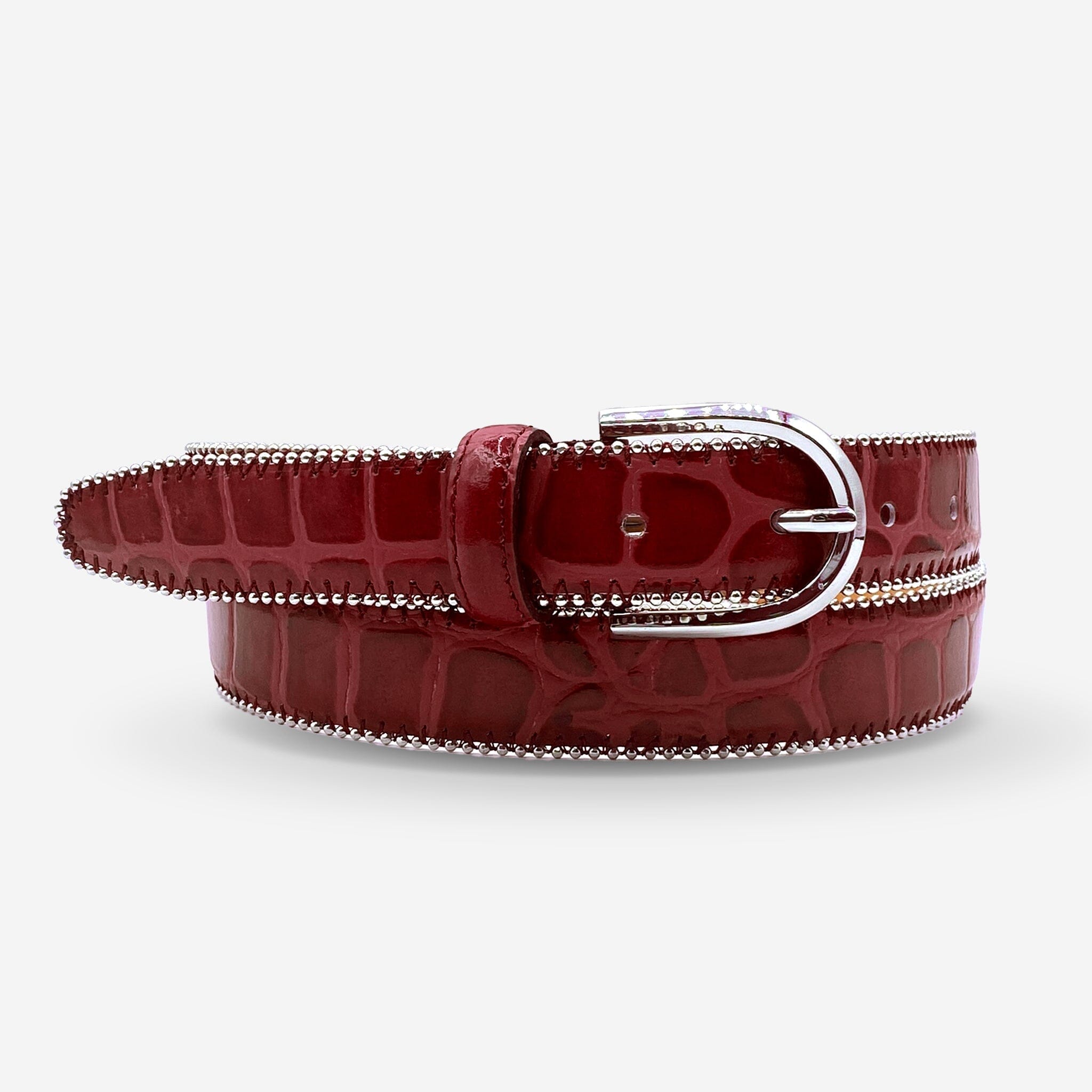 Ceinture bordeaux femme hotsell