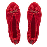 Ballerines d'intérieur en velours-CF0140 Ballerines d'interieur femme Glove Story Rouge S (35/36) 