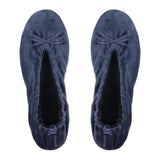 Ballerines d'intérieur en velours-CF0141 Ballerines d'interieur femme Glove Story Deep Blue S (35/36) 