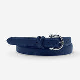 Ceinture cuir de vachette femme-Largeur 20mm-CTF010 Ceintures femme Glove Story BLEU 85/100 - 20 