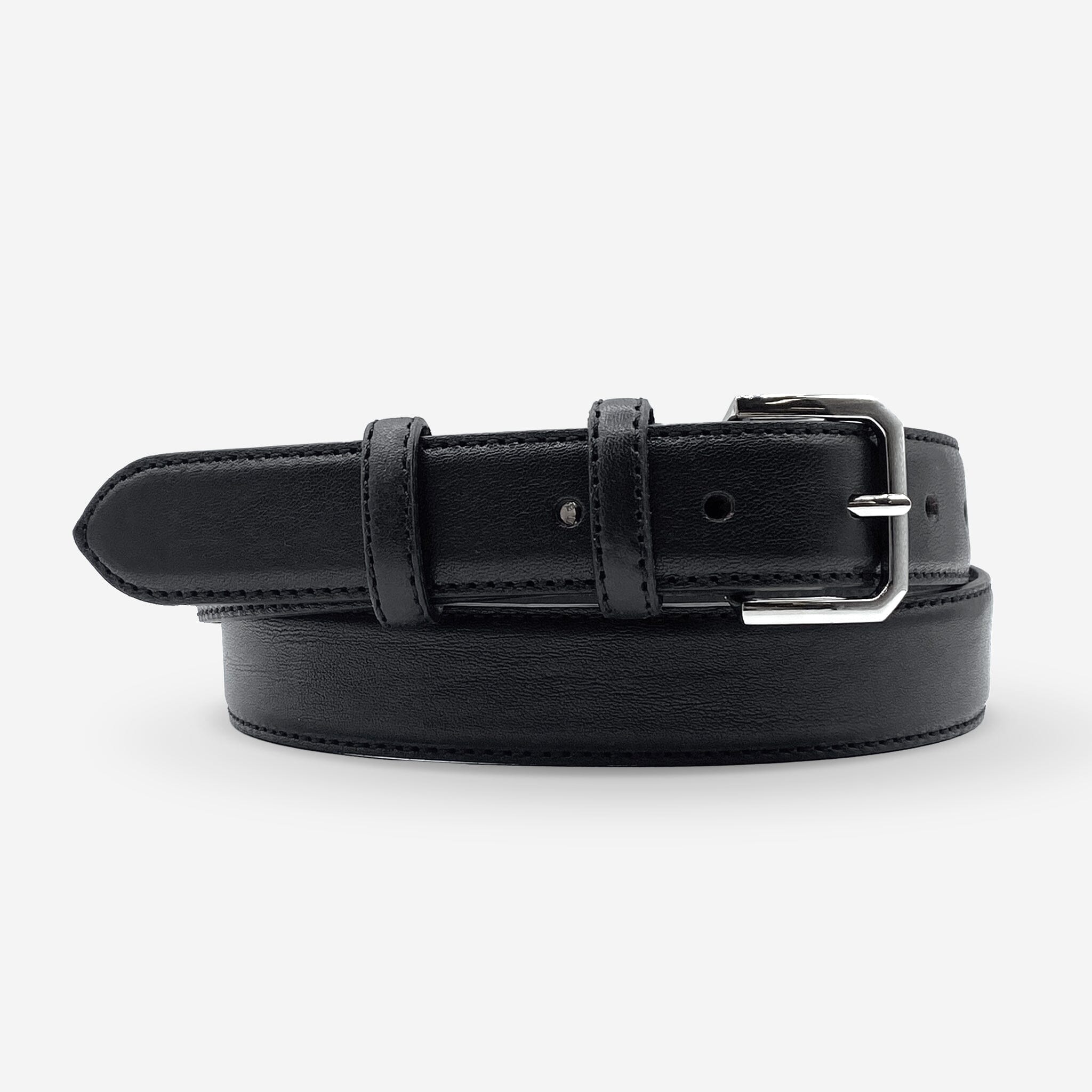 Ceinture cuir de vachette femme-Largeur 30mm-CTF014 Ceintures femme Glove Story NOIR 85/100 - 30 