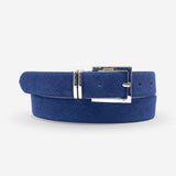 Ceinture cuir de vachette femme-Largeur 30mm-CTF024 Ceintures femme Glove Story BLEU JEANS 90/105 - 30 