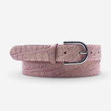 Ceinture cuir de vachette femme-Largeur 30mm-CTF033 Ceinture Glove Story ROSE 95/110 - 30 