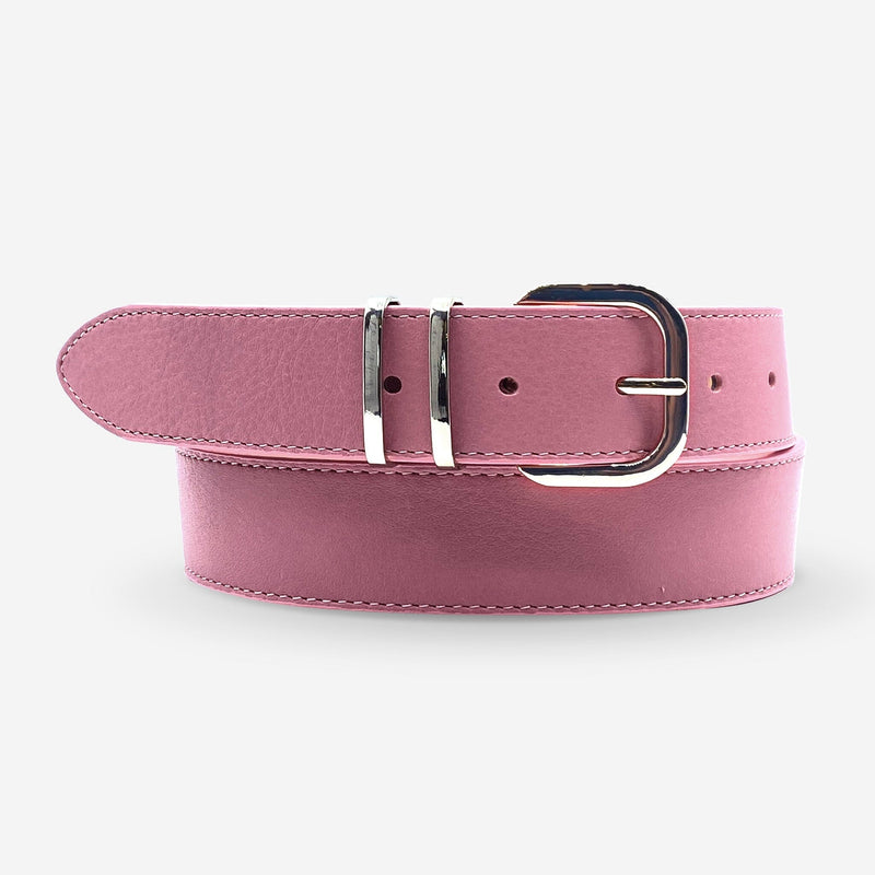 Ceinture cuir de vachette femme-Largeur 40mm-CTF047 Ceinture Glove Story ROSE 90/105 - 40 