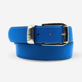 Ceinture cuir de vachette femme-Largeur 40mm-CTF049 Ceinture Glove Story BLEU 85/100 - 40 