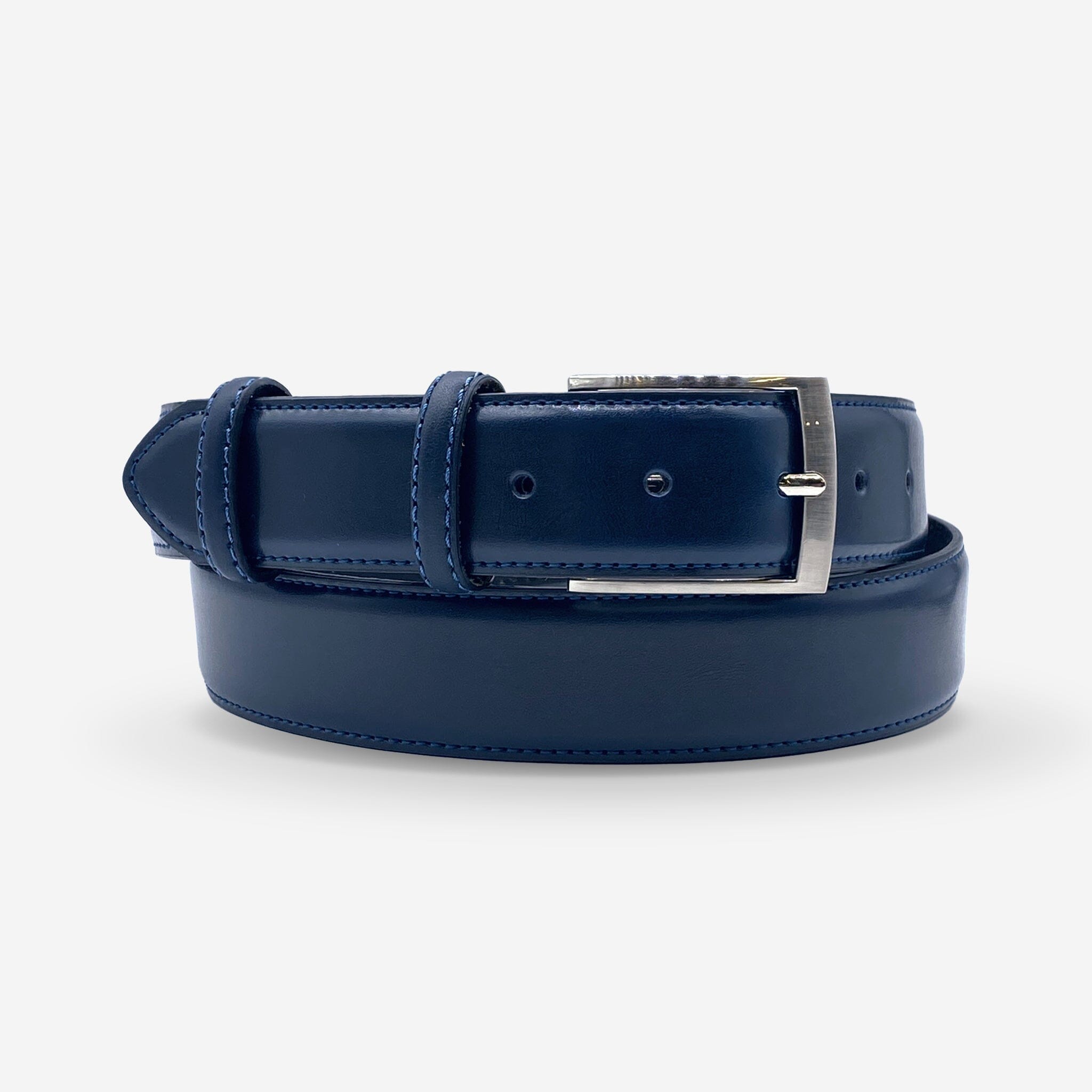 Ceinture cuir de vachette homme-Largeur 35mm-CT049 Ceintures homme Glove Story BLEU 95/110 - 35 