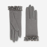 Gants 80% laine 20% nylon-Tactile-31090NF Gants laine femme Glove Story Taupe TU 