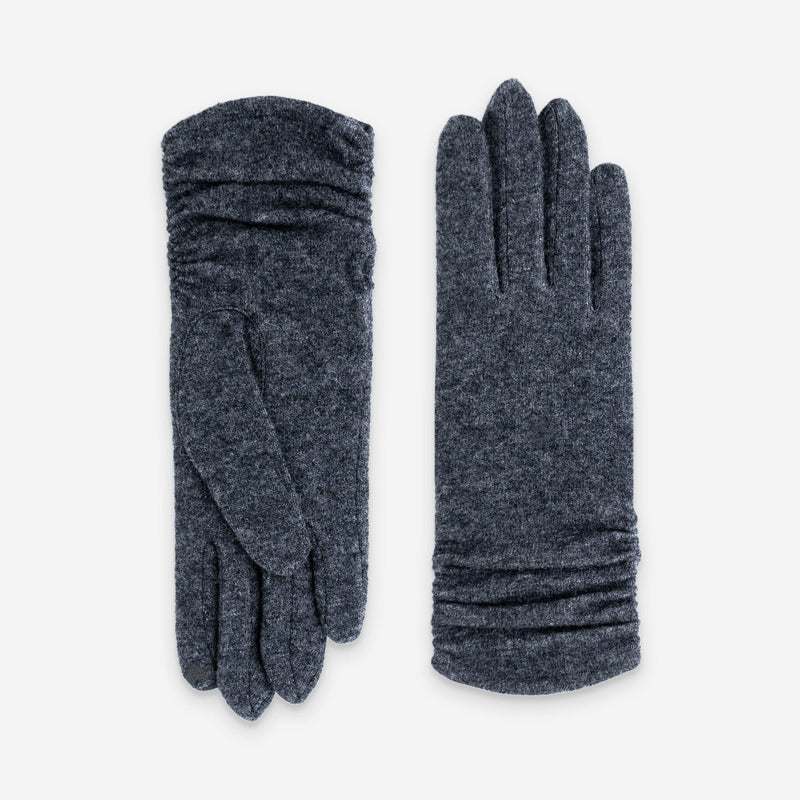 Gants 80% laine 20% nylon-Tactile-31100NF Gants laine femme Glove Story Gris TU 