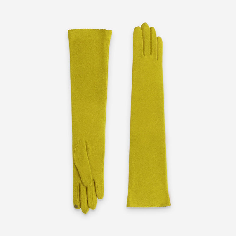 Gants 80% laine 20% nylon-Tactile-31107NF Gants laine femme Glove Story Lime TU 