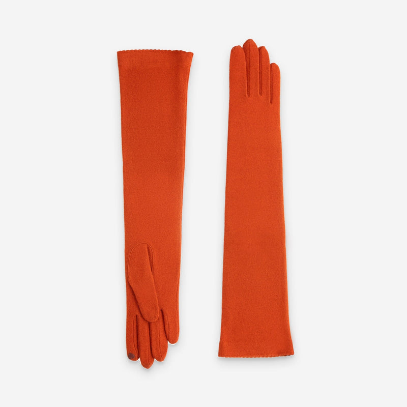 Gants 80% laine 20% nylon-Tactile-31107NF Gants laine femme Glove Story Orange TU 