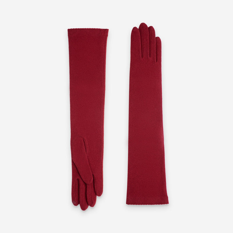 Gants 80% laine 20% nylon-Tactile-31107NF Gants laine femme Glove Story Rouge TU 