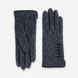 Gants 80% laine 20% nylon-Tactile-31119NF Gants laine femme Glove Story Gris TU 
