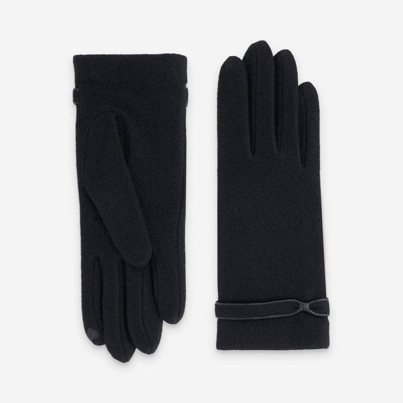 Gants 80% laine 20% nylon-Tactile-31159NF Gants laine femme Glove Story Noir TU 