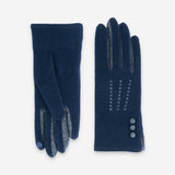 Gants 80% laine 20% nylon-Tactile-31161NF Gants laine femme Glove Story Deep Blue TU 