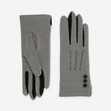 Gants 80% laine 20% nylon-Tactile-31161NF Gants laine femme Glove Story Taupe TU 