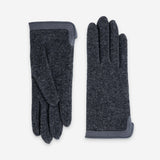 Gants 80% laine 20% nylon-Tactile-31166NF Gants laine femme Glove Story Gris TU 