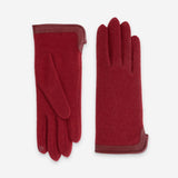 Gants 80% laine 20% nylon-Tactile-31166NF Gants laine femme Glove Story Rouge TU 