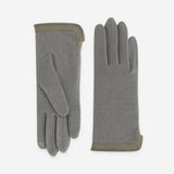 Gants 80% laine 20% nylon-Tactile-31166NF Gants laine femme Glove Story Taupe TU 