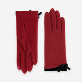 Gants 80% laine 20% nylon-Tactile-31167NF Gants laine femme Glove Story Rouge TU 
