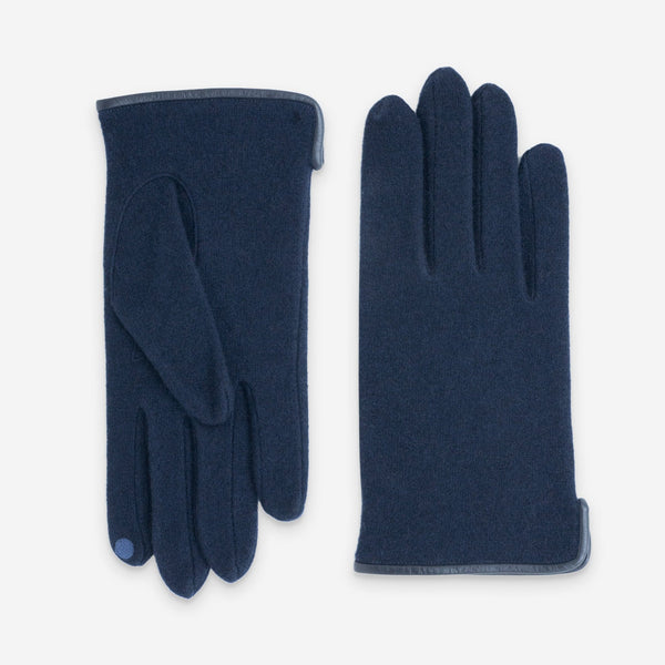 Gants 80% laine 20% nylon-Tactile-32006NF Gants laine homme Glove Story Deep Blue TU 