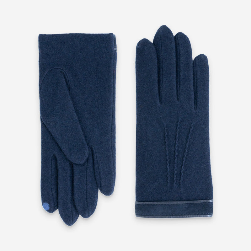 Gants 80% laine 20% nylon-Tactile-32008NF Gants laine homme Glove Story Deep Blue TU 