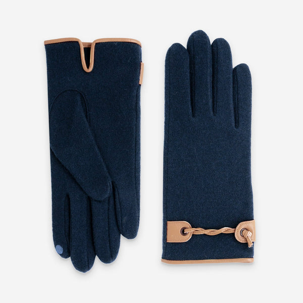 Gants 80% laine 20% nylon-Tactile-32009NF Gants laine homme Glove Story Deep Blue TU 