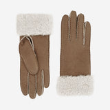 Gants cuir 100% mouton-21580SH Gants cuir femme prestige Glove Story Taupe 6.5 