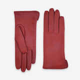 Gants cuir agneau-100% cachemire-21006CA Gant Glove Story Rouge 6.5 