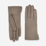 Gants cuir agneau-100% cachemire-21006CA Gants cuir femme prestige Glove Story Stone 6.5 