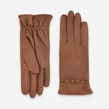 Gants cuir agneau-100% cachemire-21191CA Gants cuir femme prestige Glove Story Cork 6.5 