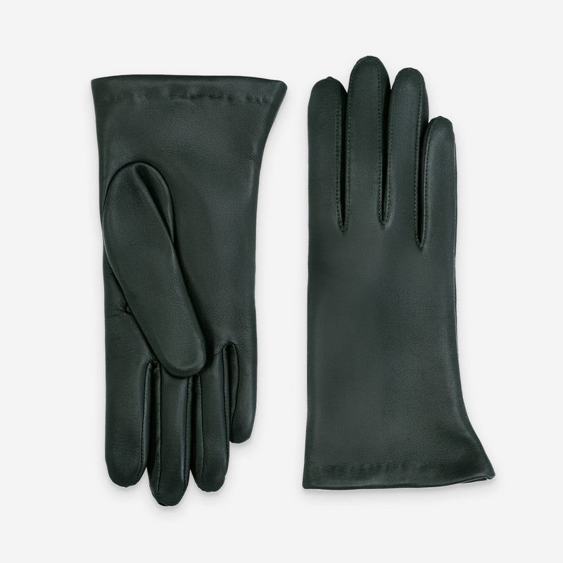 Gants cuir agneau-100% cachemire-21283CA Gants cuir femme prestige Glove Story Pine 6.5 