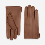 Gants cuir agneau-100% cachemire- 22107CA Gants cuir homme prestige Glove Story Cork 7.5 