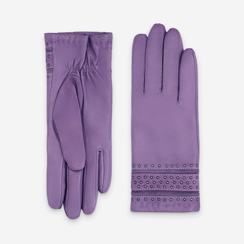 Gants cuir agneau-100% laine-21593TR Gants cuir femme prestige Glove Story Jellyfish 6.5 