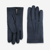 Gants cuir agneau-100% laine -22005TR Gants cuir homme prestige Glove Story Aluminium 7.5 