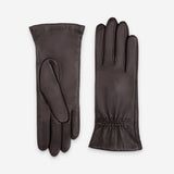 Gants cuir agneau-100% laine-61051TR Gants cuir standard femme Glove Story Choco 6.5 