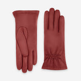 Gants cuir agneau-100% laine-61051TR Gants cuir standard femme Glove Story Rouge 6.5 