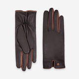 Gants cuir agneau-100% polyester (microfibre)-52594MI Gant Glove Story Choco/Cork 6.5 