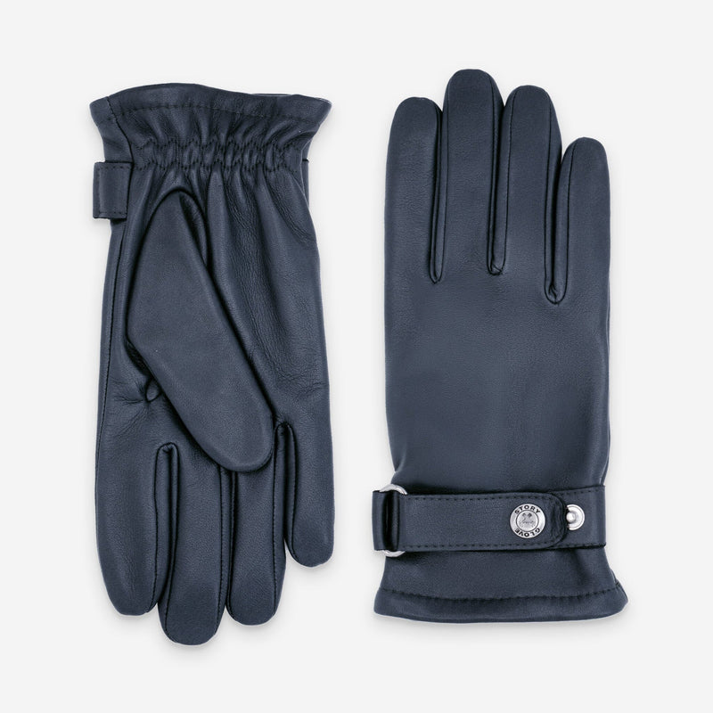 Gants cuir agneau-100% polyester (polaire)-72012PO Gants cuir sport homme Glove Story Aluminium XXS 