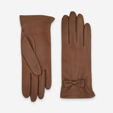 Gants cuir agneau-100% soie-21349SN Gants cuir femme prestige Glove Story Cork 6 