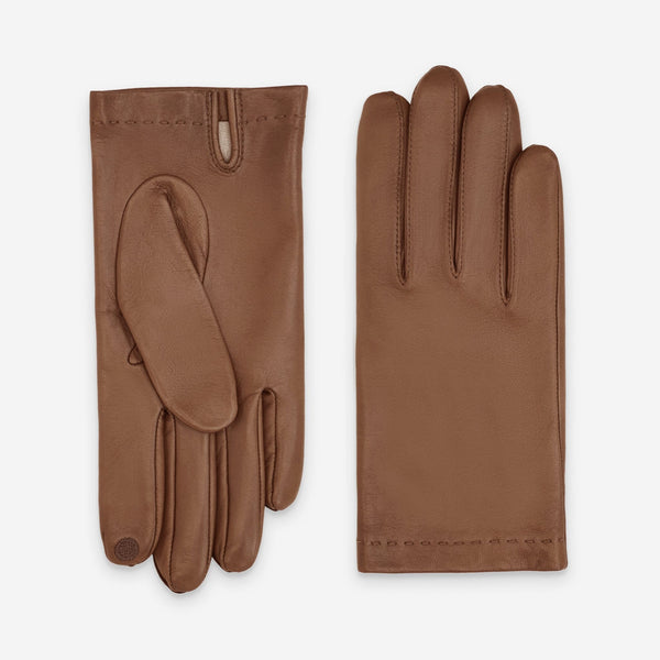 Gants cuir agneau-100% soie-22030SN Gant Glove Story Cork 7.5 