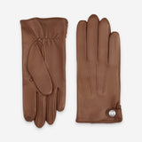 Gants cuir agneau-100% soie-22050ST Gants cuir homme prestige Glove Story Cork 7.5 