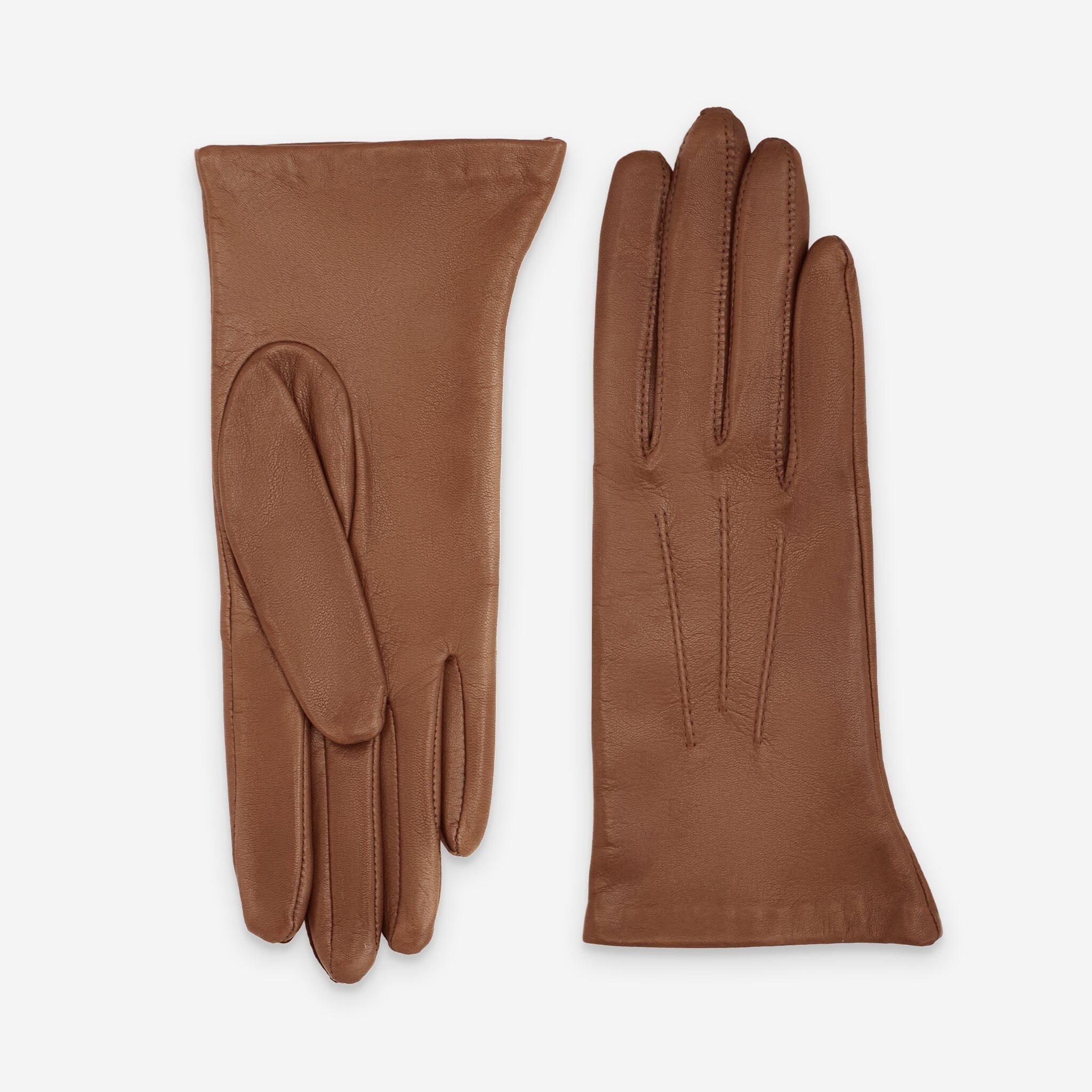 Gants cuir agneau-100% soie-61026SN Gants cuir standard femme Glove Story Cork 6.5 