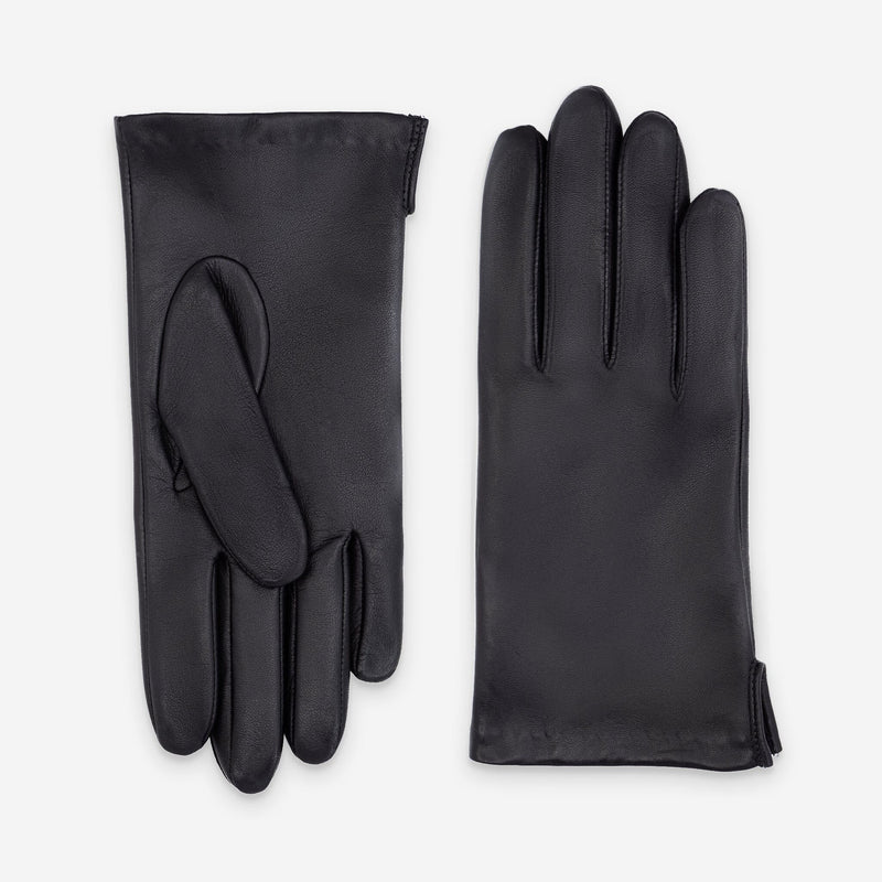 Gants cuir agneau-100% soie-62007SN Gants cuir standard homme Glove Story Noir 7.5 