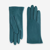 Gants cuir agneau-100% soie-Tactile-21001ST Gant Glove Story Crystal Teal 6.5 