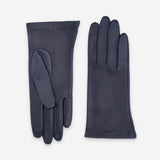Gants cuir agneau-100% soie-Tactile-21001ST Gants cuir femme prestige Glove Story Deep Blue 6.5 