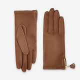 Gants cuir agneau-100% soie-Tactile-21476SN Gants cuir femme prestige Glove Story Cork 6.5 