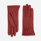 Gants cuir agneau-100% soie-Tactile-21481SN Gant Glove Story Rouge 6.5 