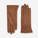 Gants cuir agneau-100% soie-Tactile-21481SN Gants cuir femme prestige Glove Story Cork 6.5 