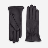 Gants cuir agneau-100% soie-Tactile-21481SN Gants cuir femme prestige Glove Story Noir 6.5 