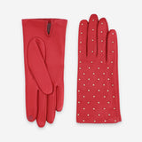 Gants cuir agneau-100% soie-Tactile-21508SN Gant Glove Story Flame Scarlet 6.5 